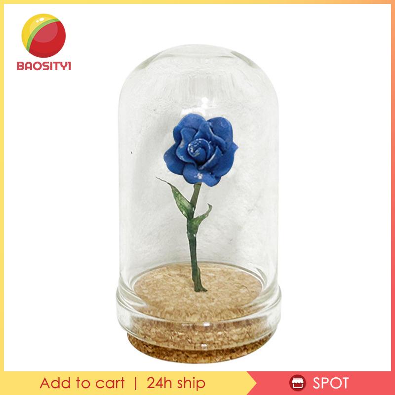 [Baosity1] Chậu Cây Màu Đỏ Tỉ Lệ 1 / 6 1 / 12 Trang Trí Nhà Búp Bê