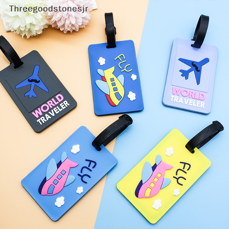 Thẻ Gắn Hành Lý Hình Bản Đồ Hoạt Hình JR