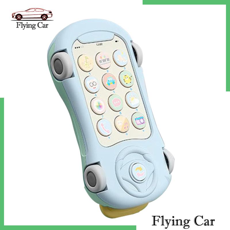 [Lzdjfmy2] Điện Thoại Đồ Chơi Hình Xe Phát Nhạc Dành Cho Trẻ Mẫu Giáo