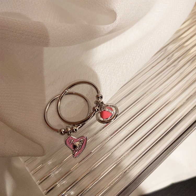 Nhẫn Mặt Đá Saturn Thời Trang Cá Tính