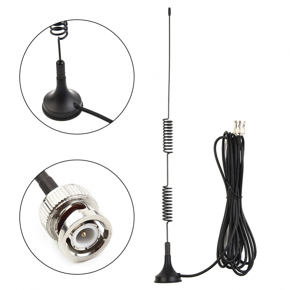 Ăng Ten Thu Sóng Radio Di Động BNC 25MHz - 1200MHz