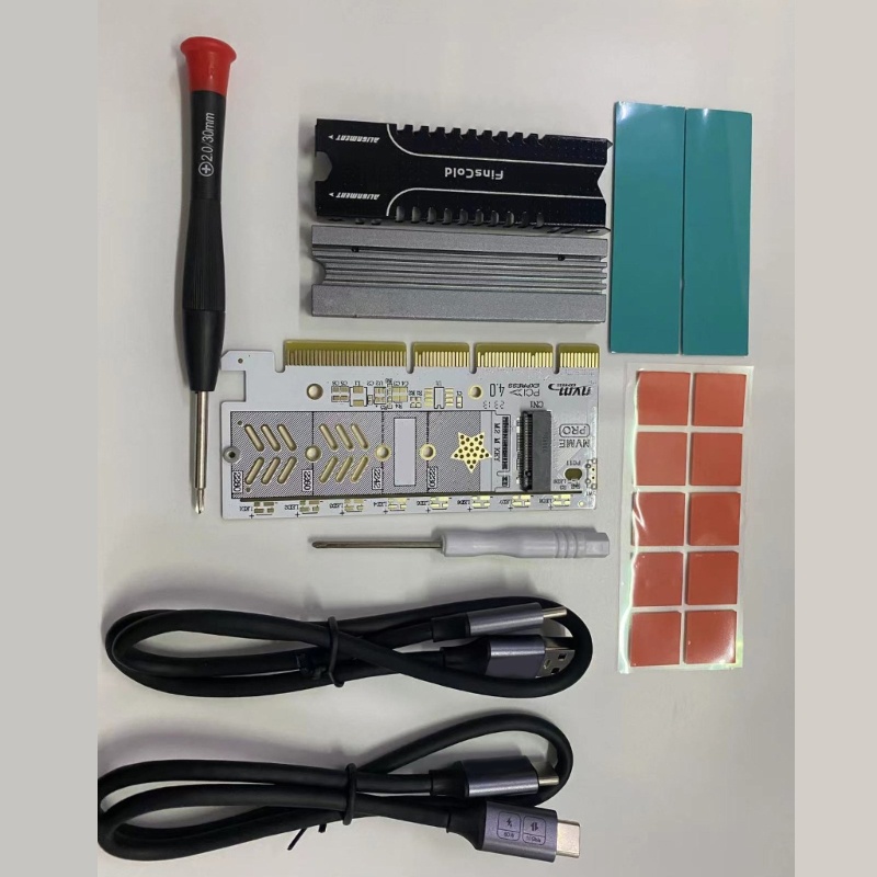 Bộ 2 Ổ Cứng PCIE NVMe 2230 2242 2260 2280 SSD PCIE 4 0 X16