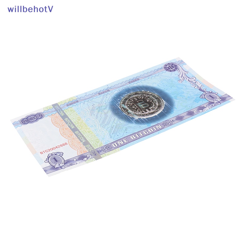 [WillbehotV] 1 Tờ Tiền Giấy Bitcoin Không Cần Trang Trí