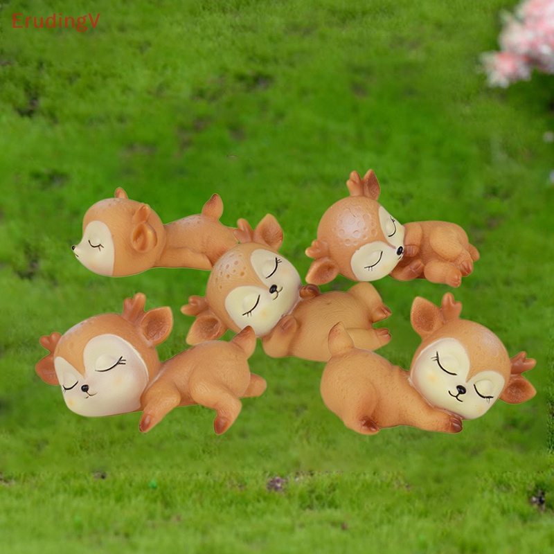 Dụng Cụ Trang Trí Bánh Kẹo Tráng Miệng DIY Hình Hươu Hoạt Hình Dễ Thương   [Mới] [Mới]