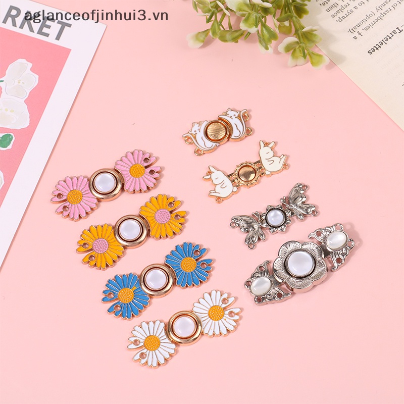 ~ Afhvn ~ Nút Kẹp Thắt Lưng Quần Jean Có Thể Điều Chỉnh Dành Cho Nữ