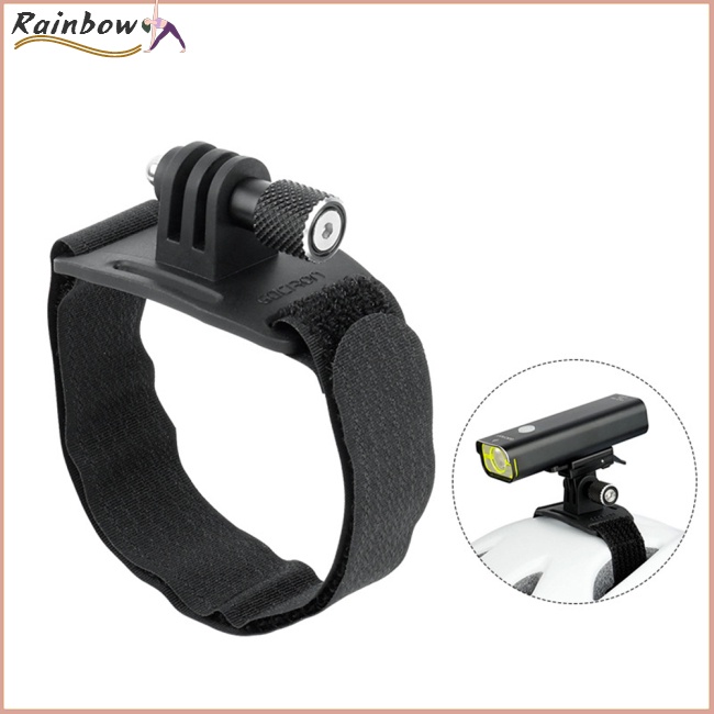 Ngàm Gắn Đèn Pha Mũ Bảo Hiểm Trọng Lượng Nhẹ Cho Xe Đạp