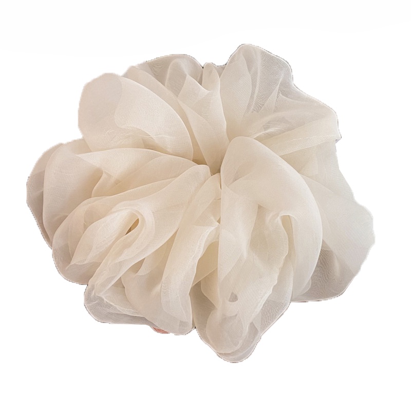 1 Dây Cột Tóc Chiffon Mềm Co Giãn Nhiều Màu Phong Cách Hàn Quốc