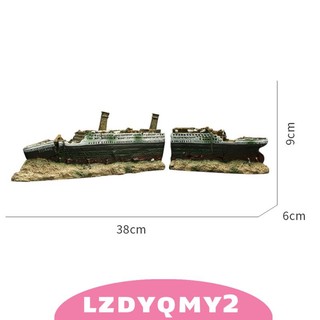 Tàu Titanic Trang Trí Bể Cá