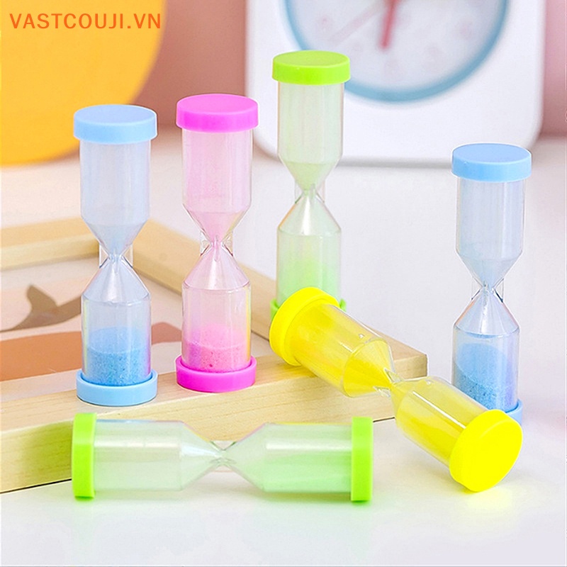 Set 3 Đồng Hồ Cát Mini Nhiều Màu Sắc Xinh Xắn Trang Trí Nhà Cửa