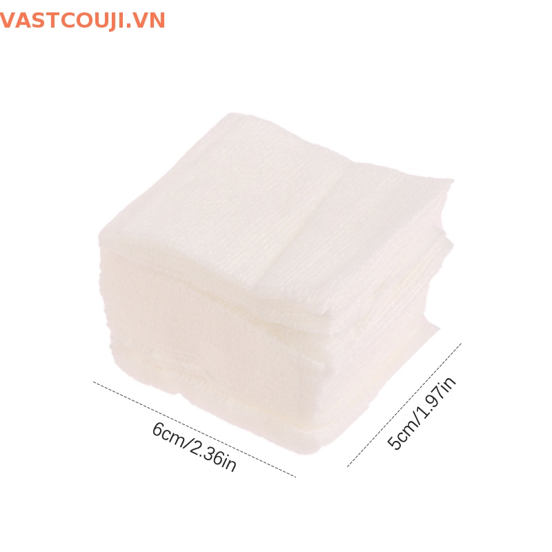 Set 200 Bông Tẩy Trang VASTJI Chất Liệu Cotton Tinh Khiết Có Thể Kéo Dài