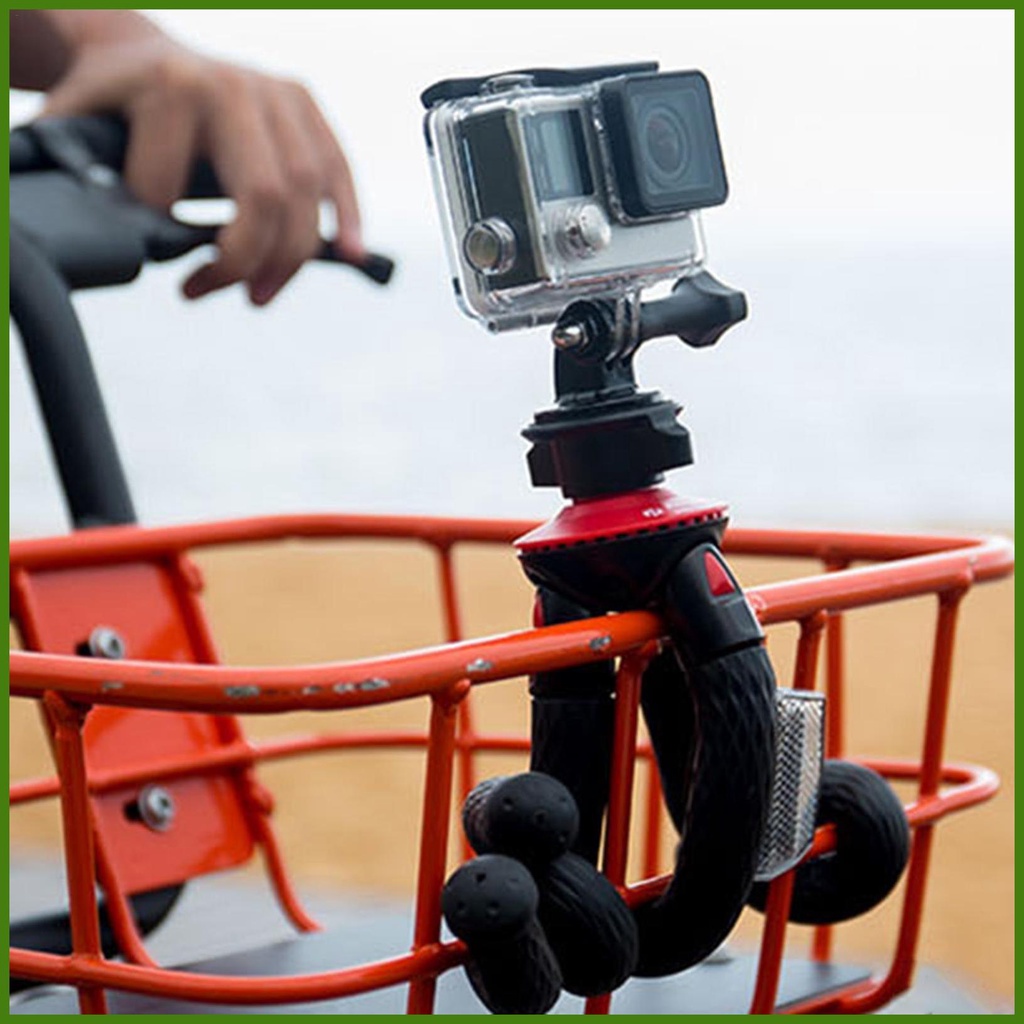 Giá Đỡ Ba Chân Linh Hoạt Có Đèn LED Cho Điện Thoại Hỗ Trợ Chụp Ảnh Selfie