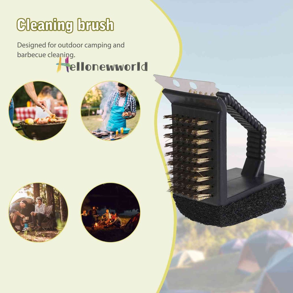 Dụng Cụ Vệ Sinh Vỉ Nướng 3 Trong 1 Tiện Lợi
