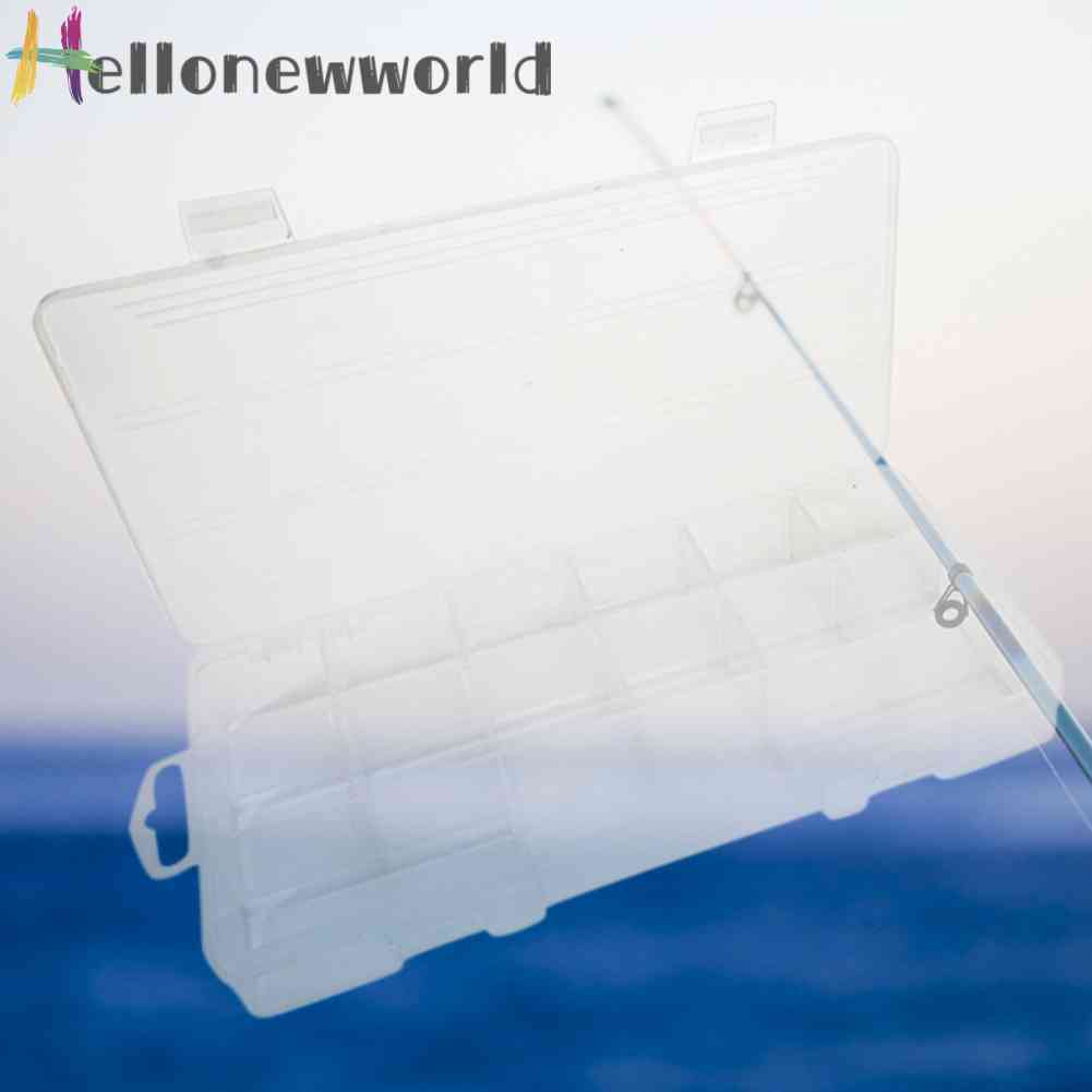 Hộp Nhựa 15 Ngăn Đựng Lưỡi Câu Cá Tiện Lợi