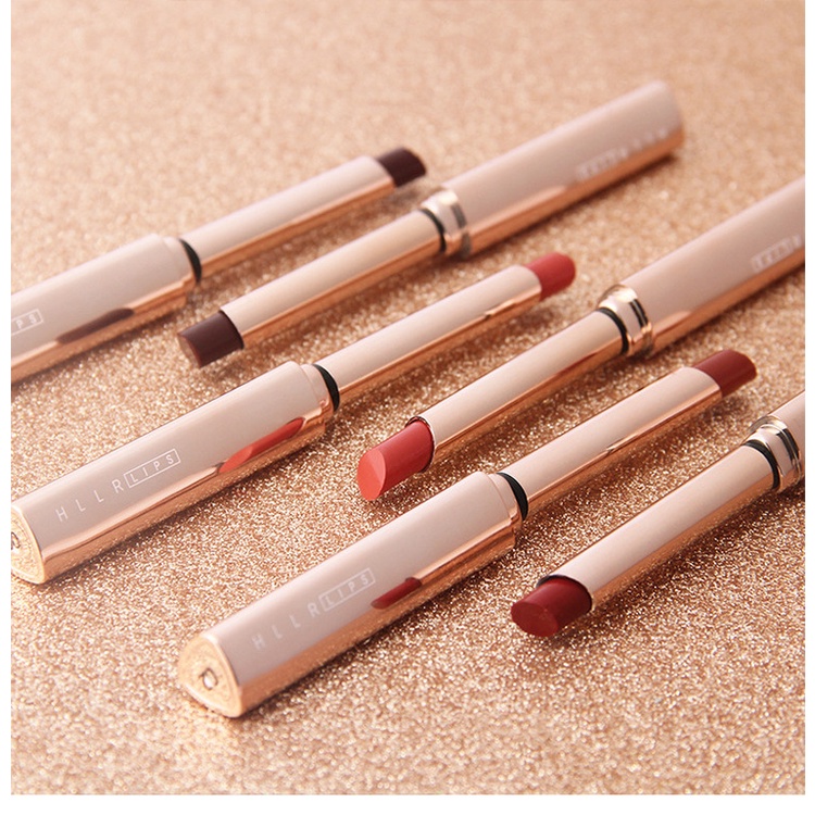 Thỏi Son Lì Dưỡng Ẩm Không Thấm Nước Lâu Trôi Chống Dính Cốc Màu Sắc Thời Trang