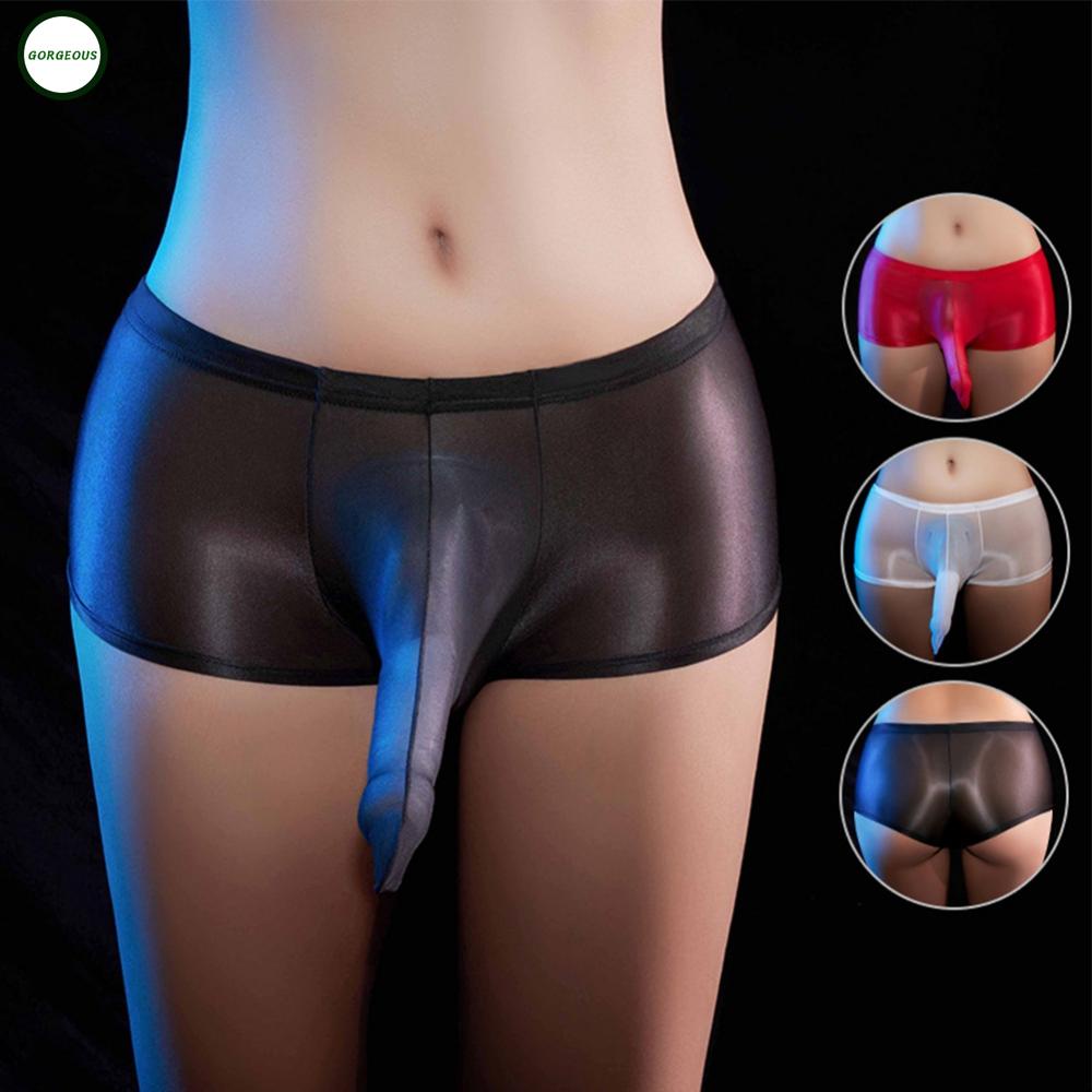 New Coming~Our Shiny and Oily Men's Boxer Briefs are ultra soft with a low rise waist perfect for all sizes Get Yours Today!#Home Essentialses