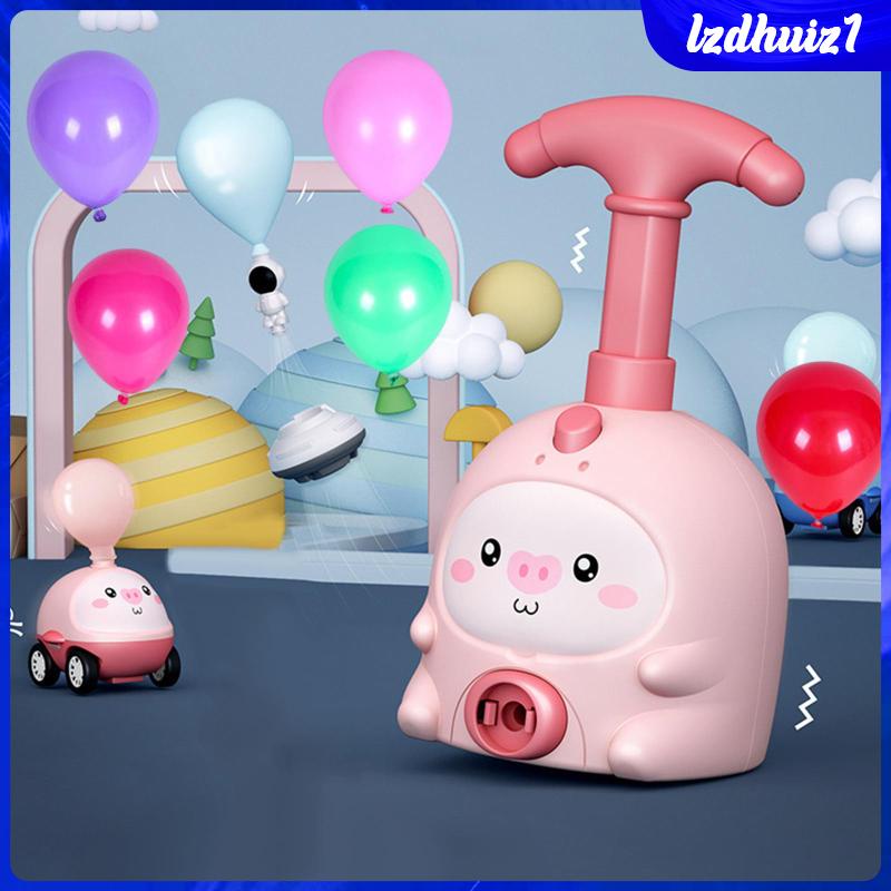 Xe Hơi Đồ Chơi Thổi Bong Bóng Kèm 6 Bong Bóng Vui Nhộn Cho Bé