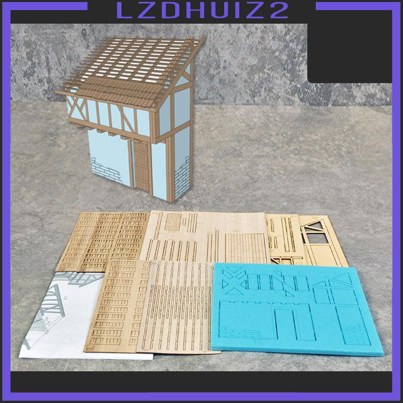 Mô Hình Kiến Trúc Tỉ Lệ 1: 35 Dùng Trang Trí Tiểu Cảnh