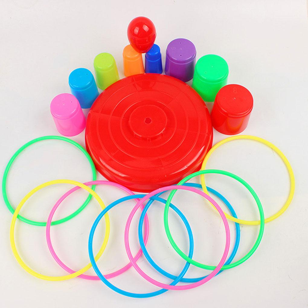 [Choo] Trò Chơi Ném Vòng Tròn Nhiều Lớp Kích Thước Nhỏ Gọn Tương Tác Giải Trí Ngoài Trời Cho Cha Mẹ Và Bé