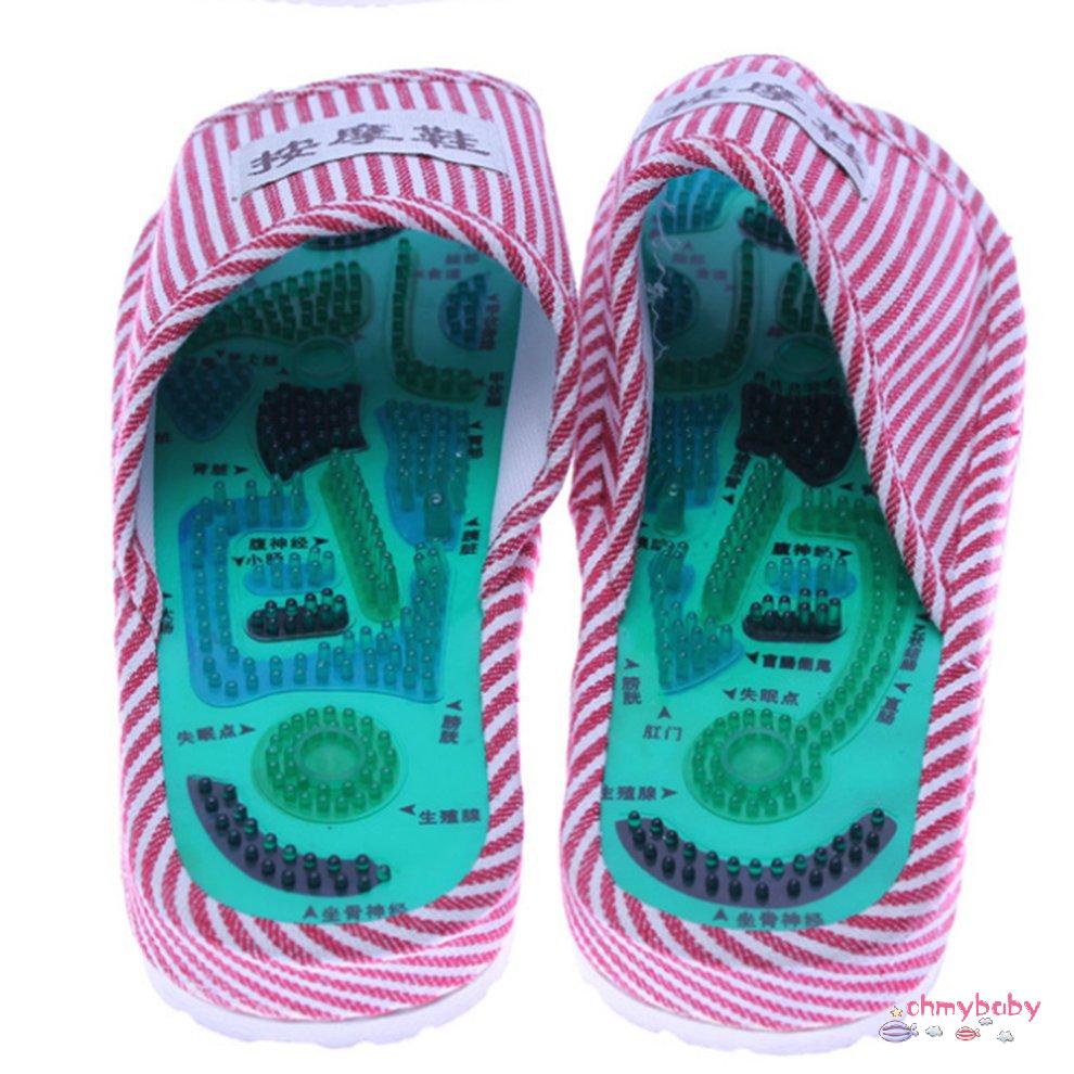 [Sẵn sàng] Hoa Văn Sọc Bấm Huyệt Bàn Chân Dép Massage Thúc Đẩy Tuần Hoàn Máu Thư Giãn Chăm Sóc Giày [P/19]