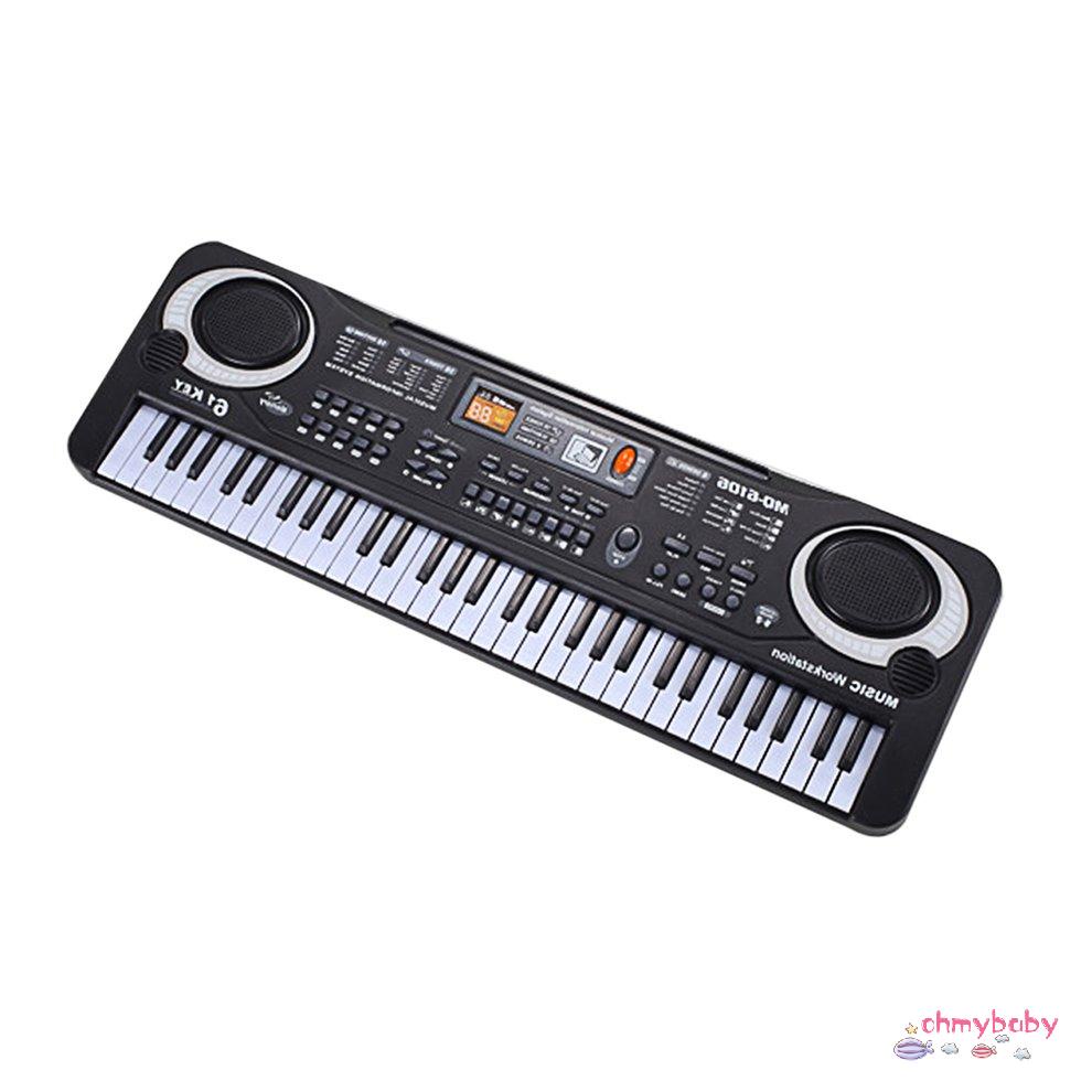 [Trong kho] 61 Phím Âm Nhạc Điện Tử Bàn Đàn Organ Có Micro Trẻ Em Cụ Đầu Công Giáo Dục Cho [P/5]
