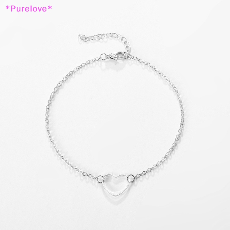 Vòng Tay Mặt Trái Tim Đơn Giản Phong Cách Âu Mỹ Thời Trang Cho Nữ Mới