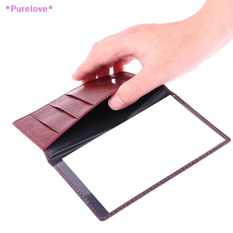 Ví Đựng Thẻ ID / Hộ Chiếu Du Lịch Trong Suốt Phong Cách Vintage Nga Mới