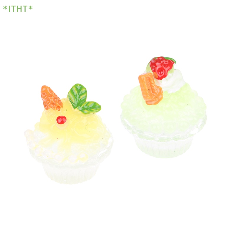 Set 5 Ly Kem / Món Tráng Miệng Mini Cho Nhà Búp Bê Mới