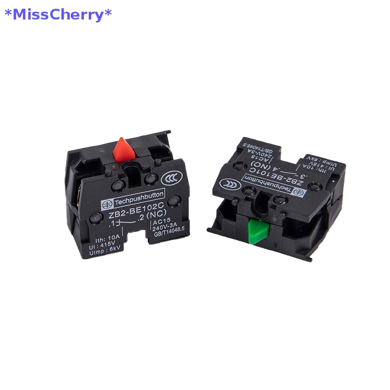 Set 2 Công Tắc Nhấn XB2 ZB2-BE102C (NC) ZB2-BE101C Mới