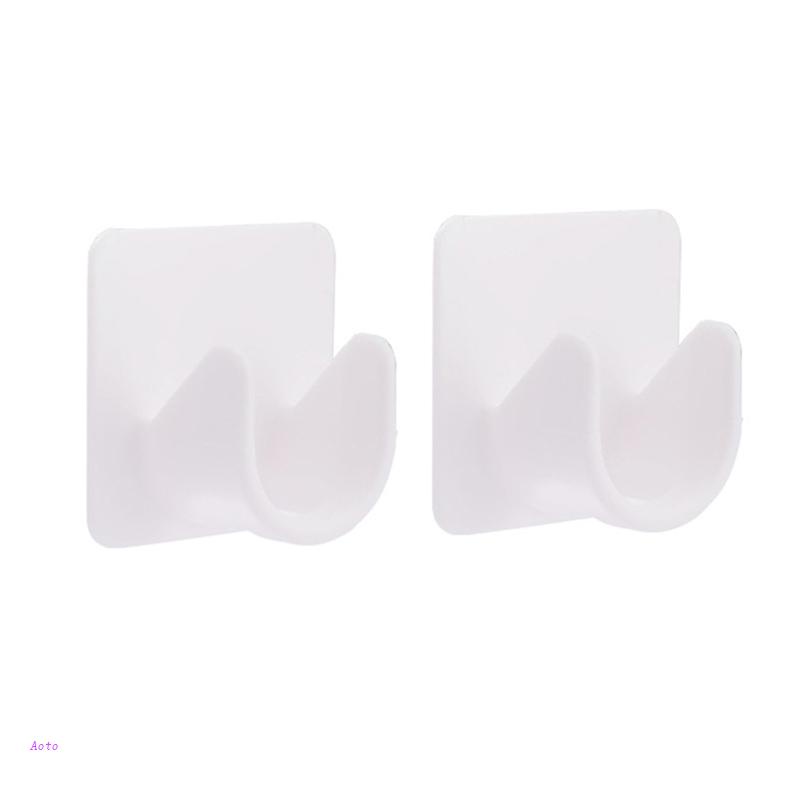 Bộ 2 Giá Đỡ Thanh Treo Rèm Cửa Nhà Tắm Tự Dính Tiện Dụng