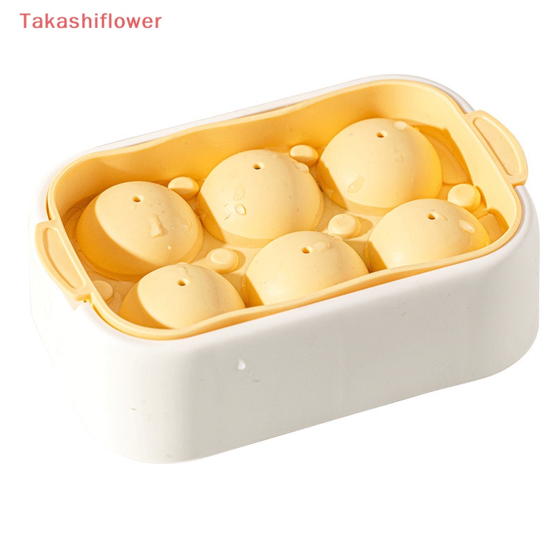 Khuôn Làm Đá 6 Ngăn Bằng Silicone Chất Lượng Cao