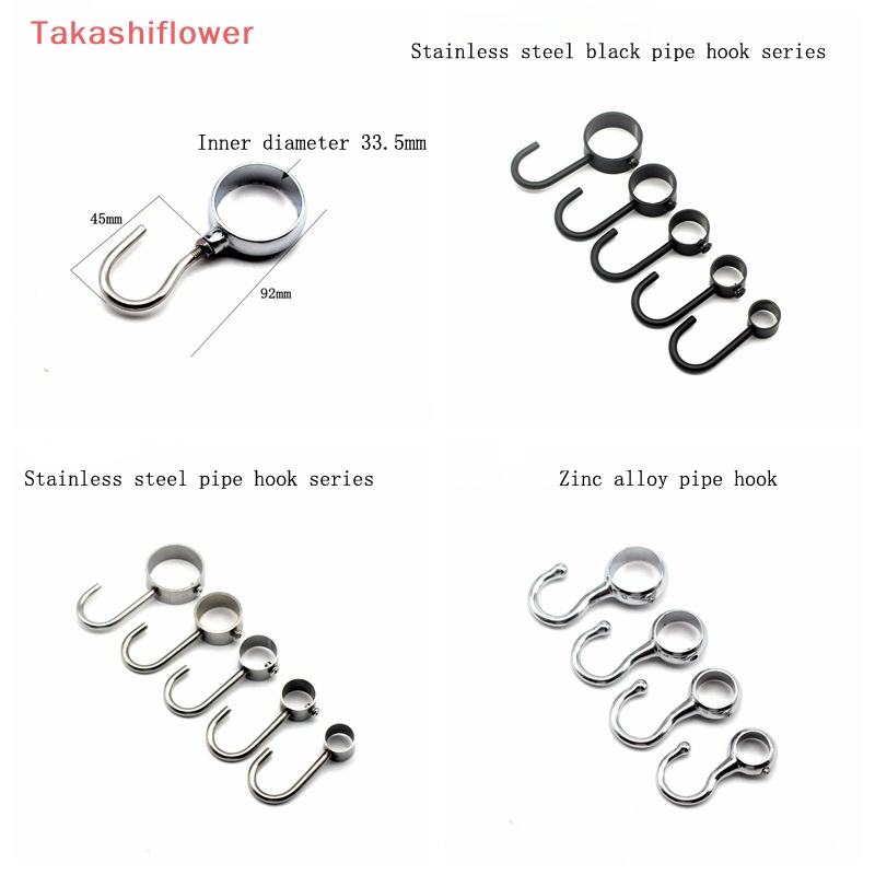 Móc Treo Đồ Bằng Thép Không Gỉ Dày Dặn Tiện Dụng Cho Nhà Bếp / Phòng Tắm