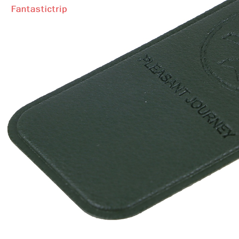 [Fantastictrip] Nhãn Dán Hành Lý Bằng Da PU Chất Lượng Cao Nhỏ Gọn Hàng Mới