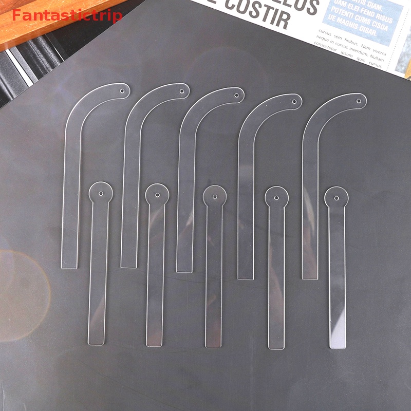 [Fantastictrip] Set 1 / 5 Giá Đỡ Trưng Bày Bông Tai Bằng Acrylic Trong Suốt