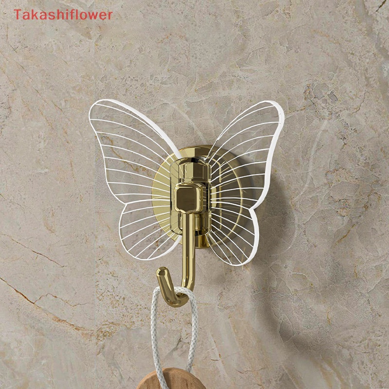 Set 4 Móc Treo Đồ Dán Tường Bằng Acrylic Chống Thấm Nước Cho Phòng Tắm Luxu