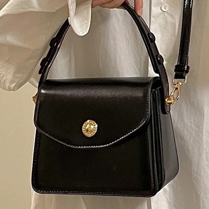 Ielgy Túi Đeo Chéo Hình Vuông Phong Cách retro niche Thời Trang Chất Lượng Cao Cho Nữ