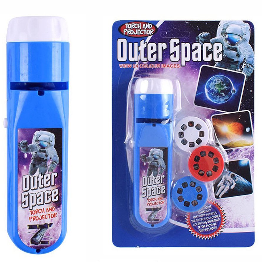 Projection Flashlight Children Projector Light Outer Space Projector Toy