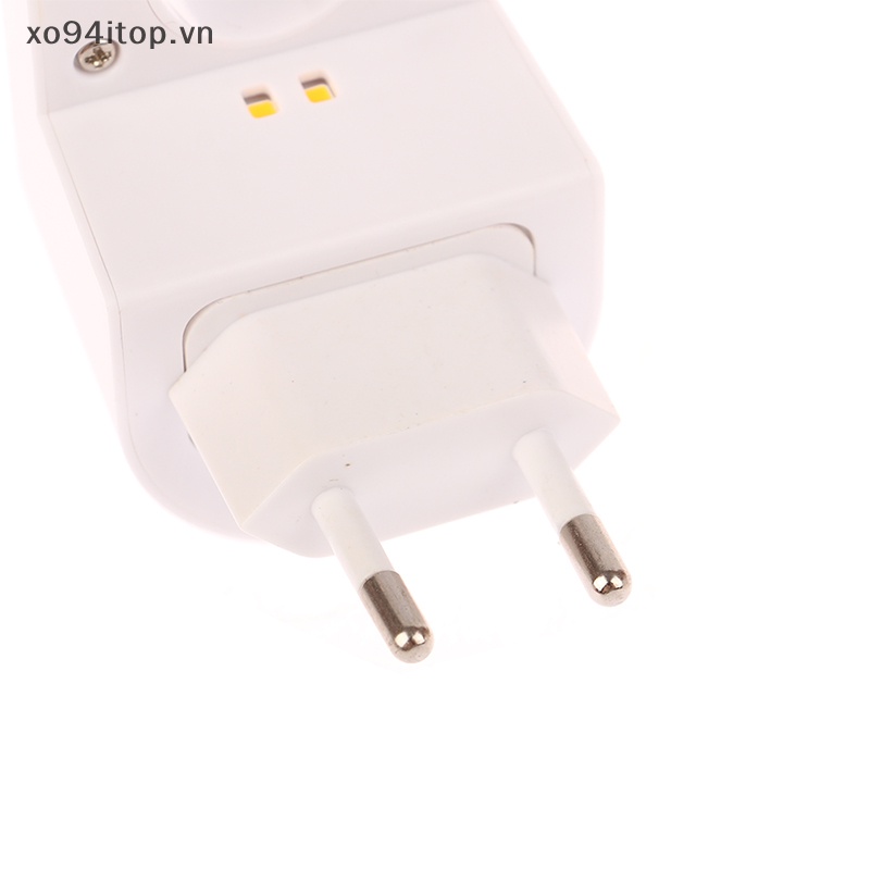 1 Ổ Cắm Đèn Ngủ Cảm Biến Ánh Sáng Trắng Ấm