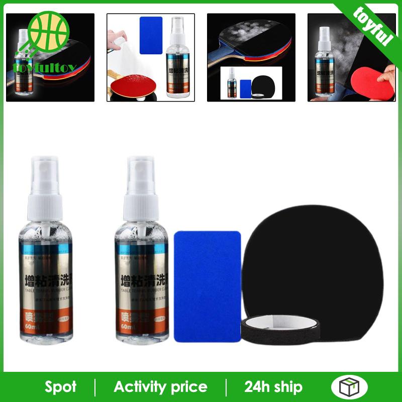 [Toyfulcabin] Dụng Cụ Xịt Vệ Sinh Vợt Bóng Bàn Không Cần Phụ Kiện