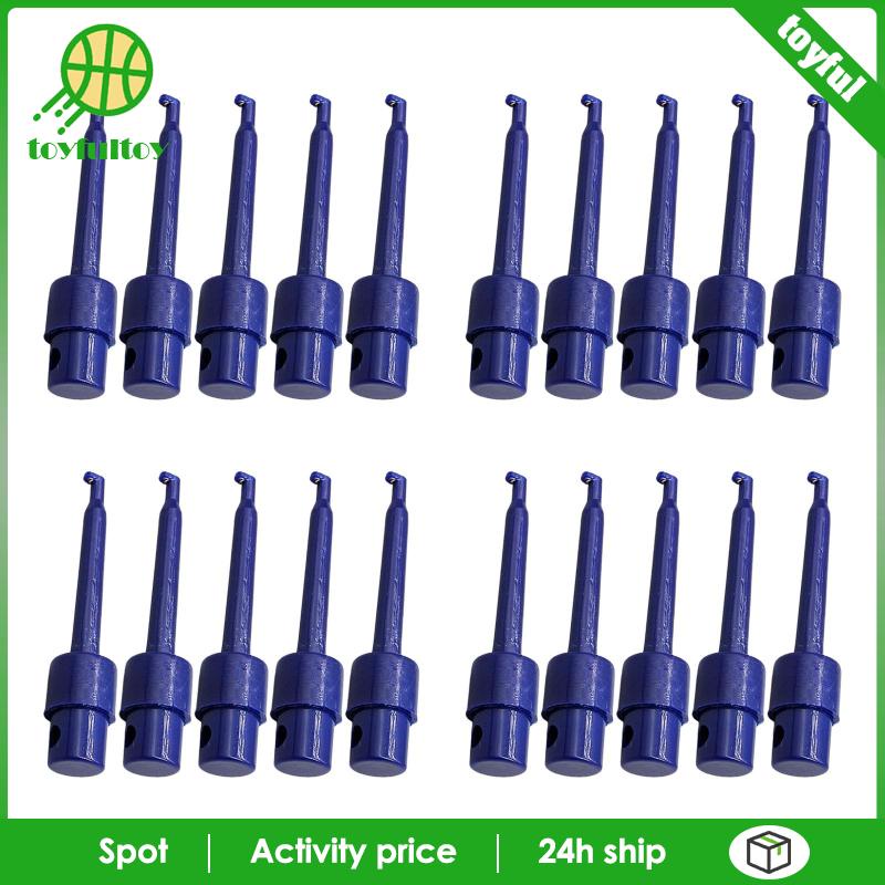 Set 20 Kẹp Trưng Bày Móc Câu Cá Bằng Hợp Kim Chất Lượng Cao