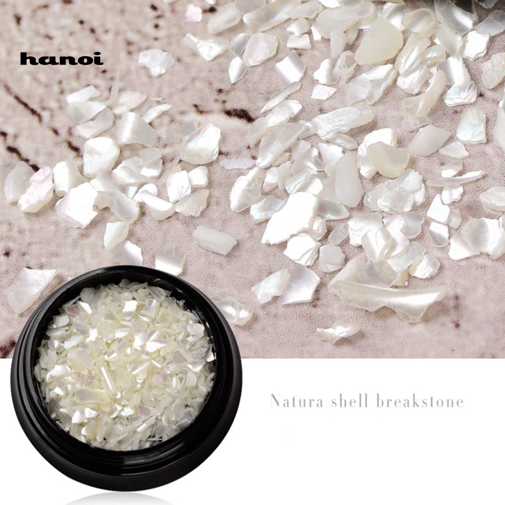 1 Hộp Đá Vỏ Sò Trang Trí Móng Tay Nghệ Thuật