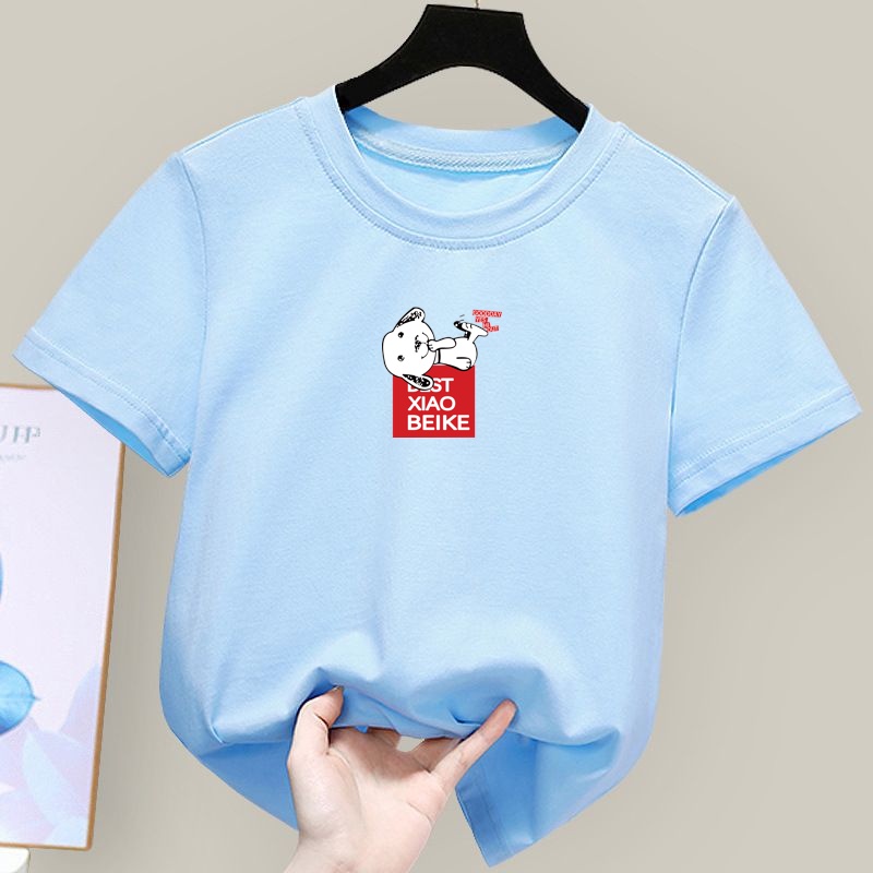 Áo Thun Unisex Cổ Tròn Cho Bé Trai 12 Tuổi