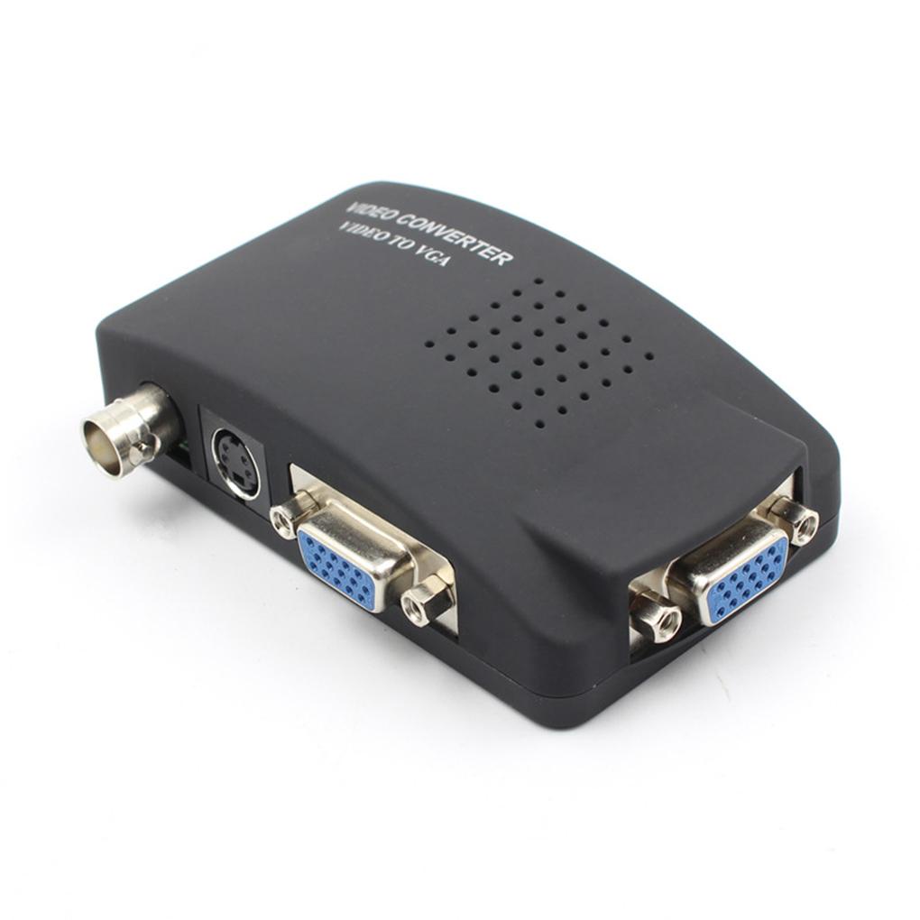 Bộ Chuyển Đổi Đầu Vào video BNC Sang Đầu Ra VGA S / - - Chuẩn Cắm US / EU