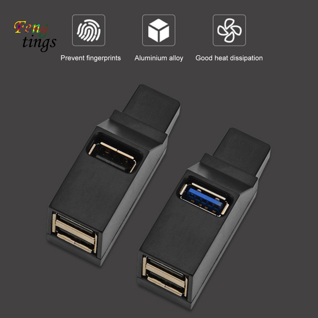 Bộ Chia 3 Cổng USB 2.0 / 3.0 Cho Laptop / Máy Tính