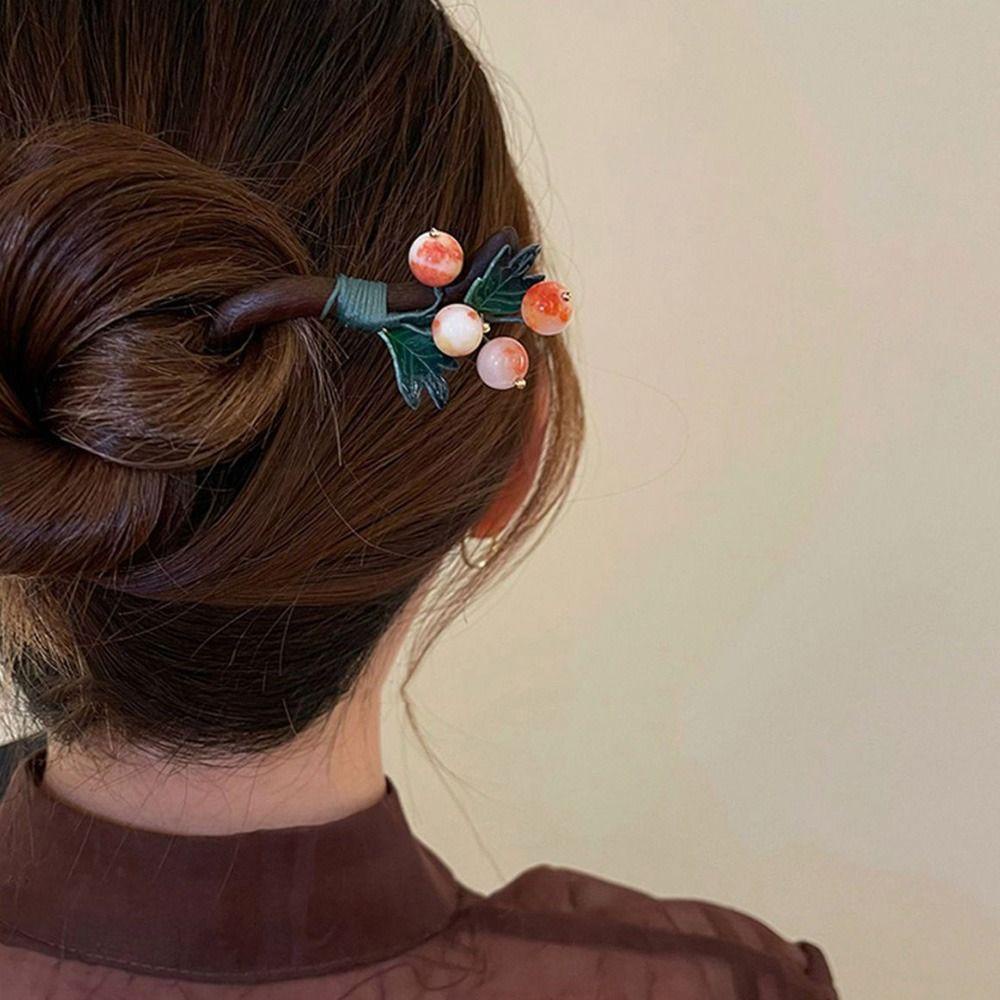 Trâm Cài Tóc Bằng Gỗ Phong Cách Trung Hoa Cổ Điển Cho Nữ