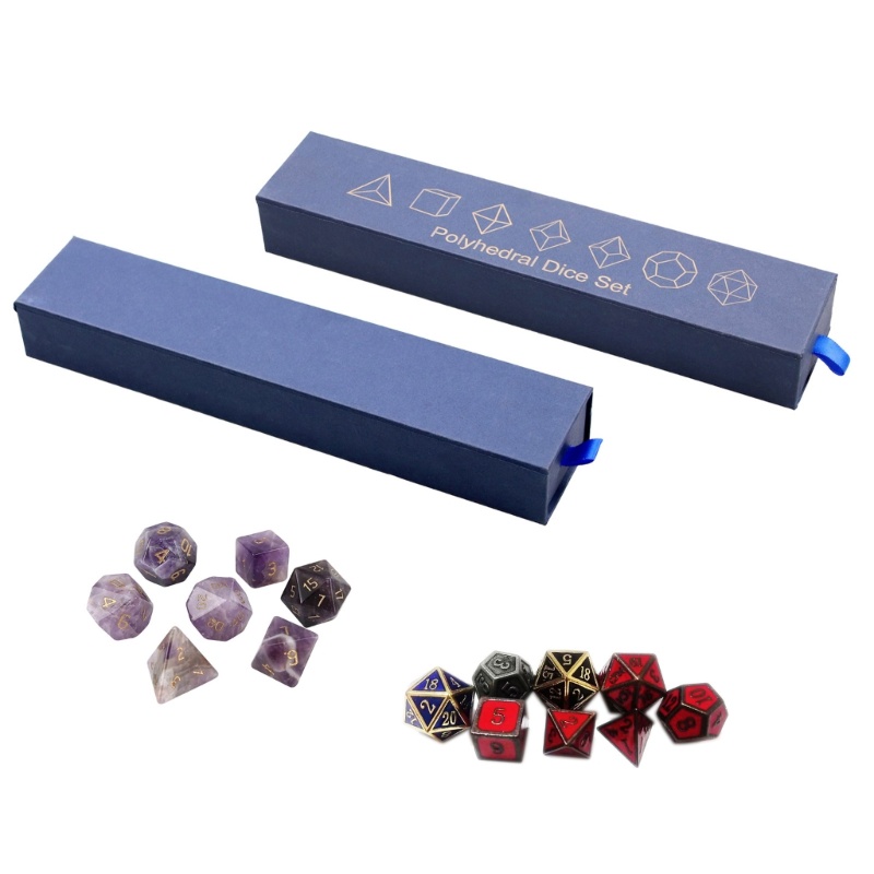 Hộp Đựng Bộ Xúc Xắc dnd-dice Cho dungeons-Hand dragons-d d-rpg-mtg-mtg-games