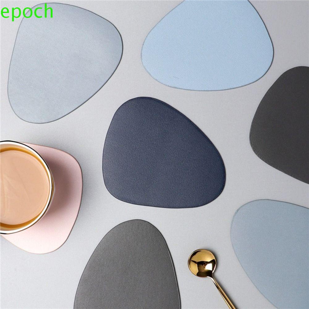 Epoch Tấm Lót Cốc Chống Trượt Chống Dầu Màu Trơn Dành Cho Nhà Bếp