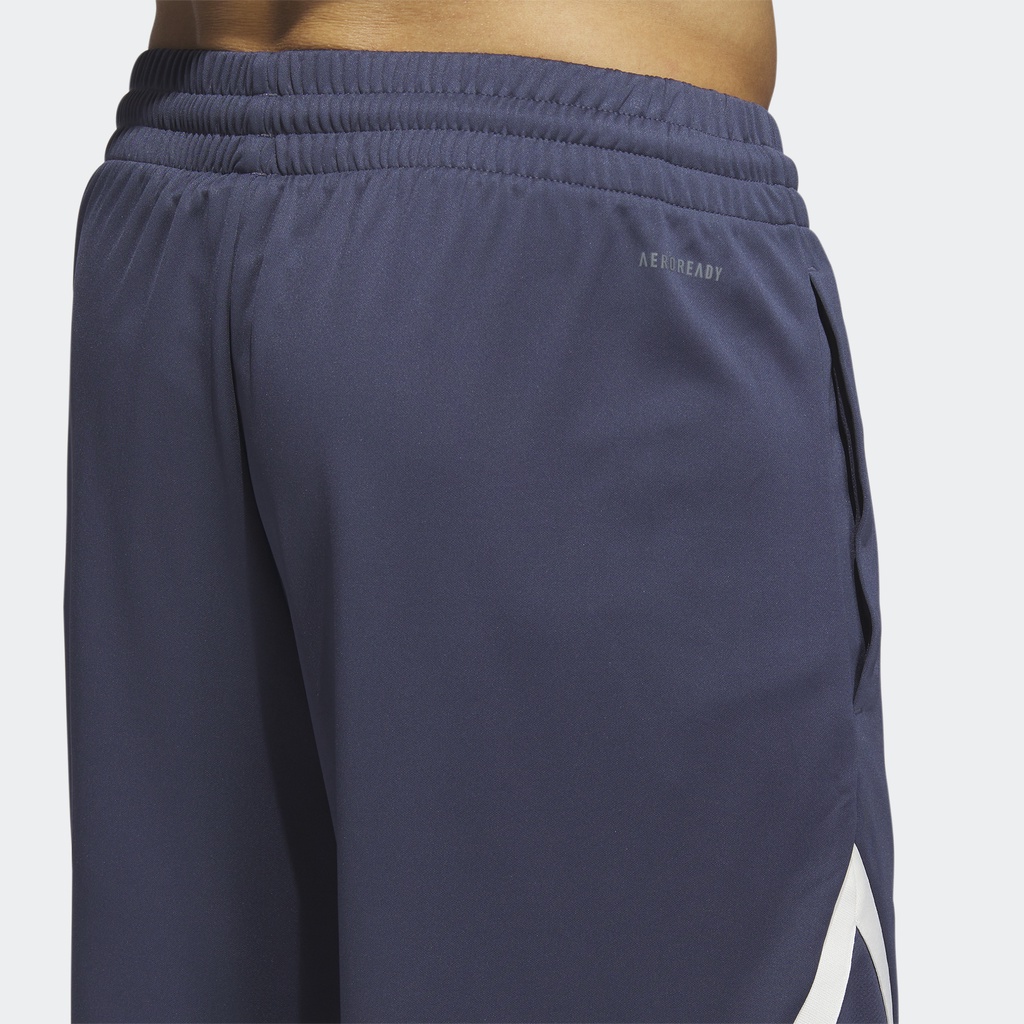 adidas Bóng rổ Quần Short Block adidas Pro Nam Màu xanh da trời IL2246