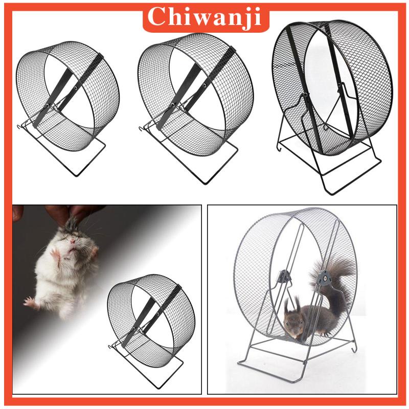 Lưới Chạy Bộ Có Bánh Xe Bằng Sắt Màu Đen Cho Hamster
