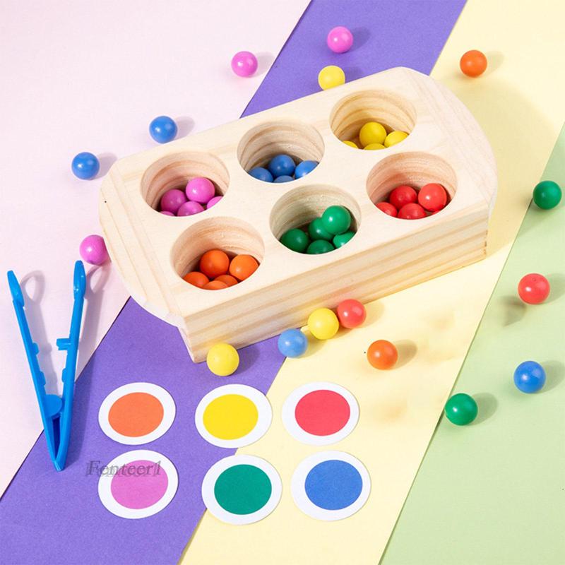 [Fenteer1] Bảng Phân Loại Màu Sắc Nhận Diện Theo Phương Pháp Montessori Dành Cho Trẻ Mẫu Giáo