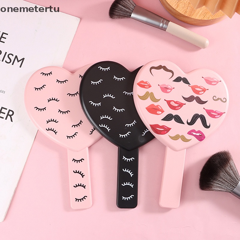 Onemetertu 1 Gương Trang Điểm Cầm Tay Có Tay Cầm Dùng Cho Salon Làm Tóc